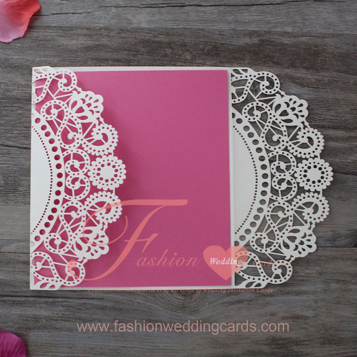 Unique Laser Cut Wedding Invitation Cards Design